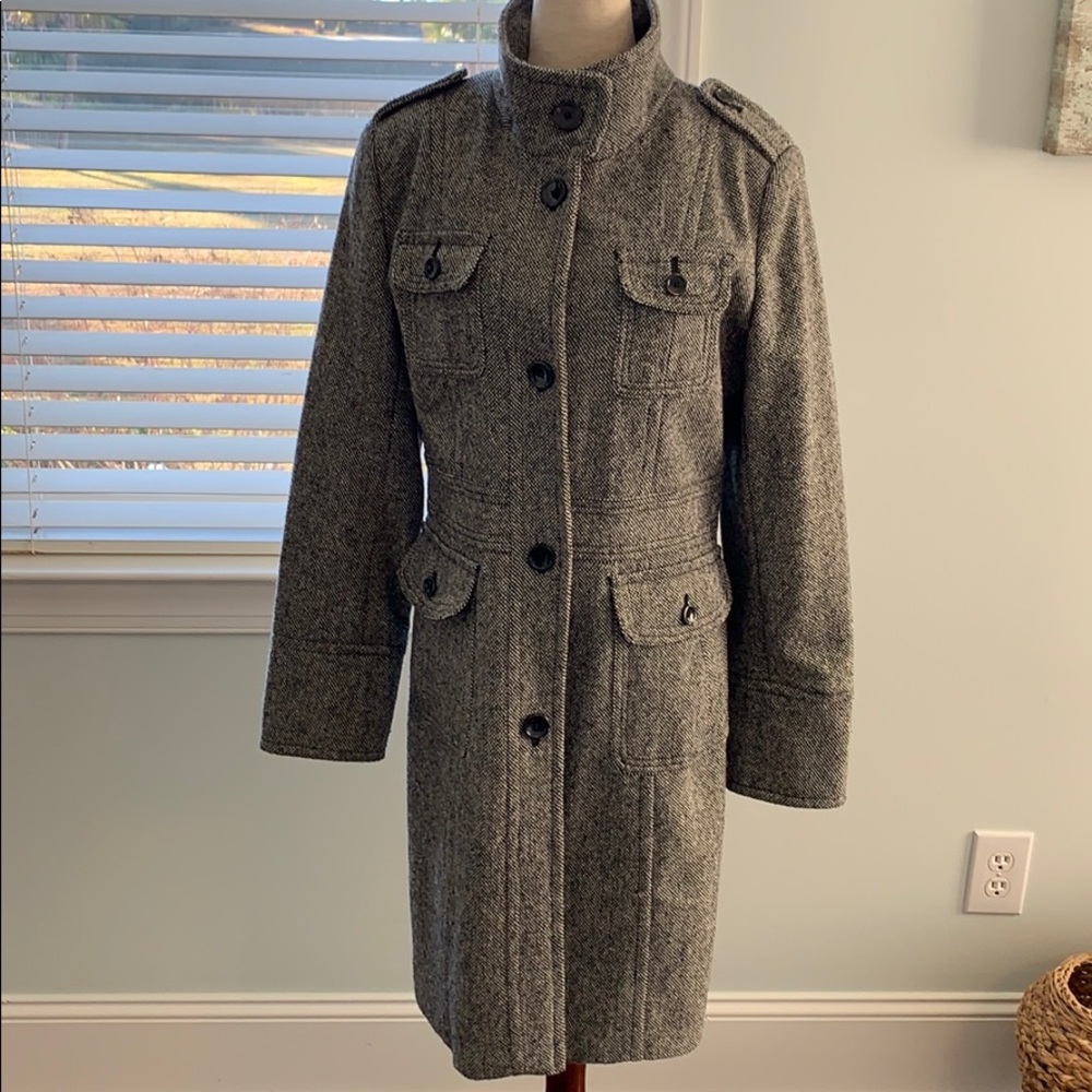 Esprit Tweed Coat, Sz Medium